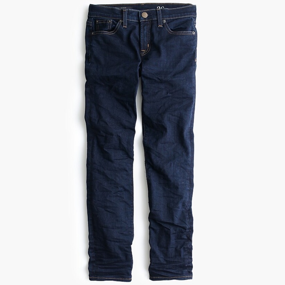 J.Crew: 8 Toothpick Jean In Classic Rinse‎